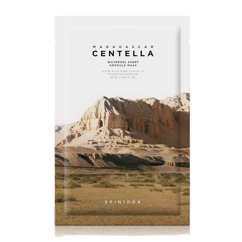 Skin1004 Madagascar Centella Watergel Sheet Ampoule Mask 5pcs