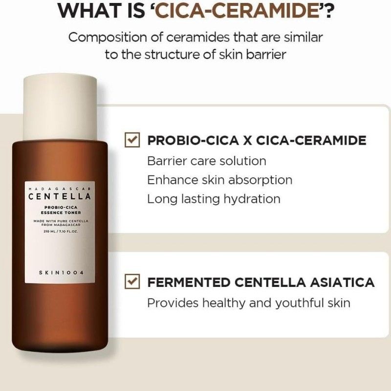 Skin1004 Madagascar Centella Probio-Cica Essence Toner 210ml