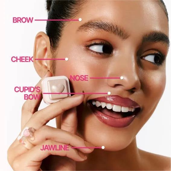 Colorgram Milk Bling Heartlighter #06 Bubbles Blue