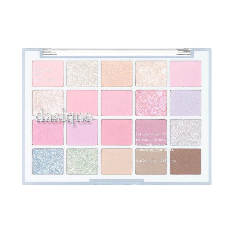 Dasique Mood Shadow Palette 20 Colors #05 Cotton Powder