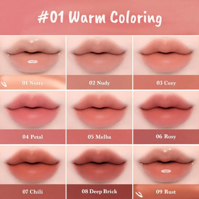 Dasique Mood Painting Lip & Cheek Palette #01 Warm Coloring