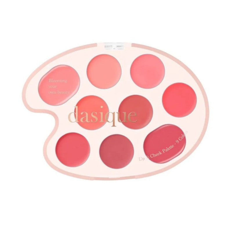 Dasique Mood Painting Lip & Cheek Palette #02 Coral Coloring