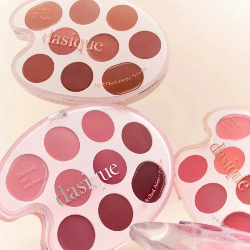 Dasique Mood Painting Lip & Cheek Palette #02 Coral Coloring