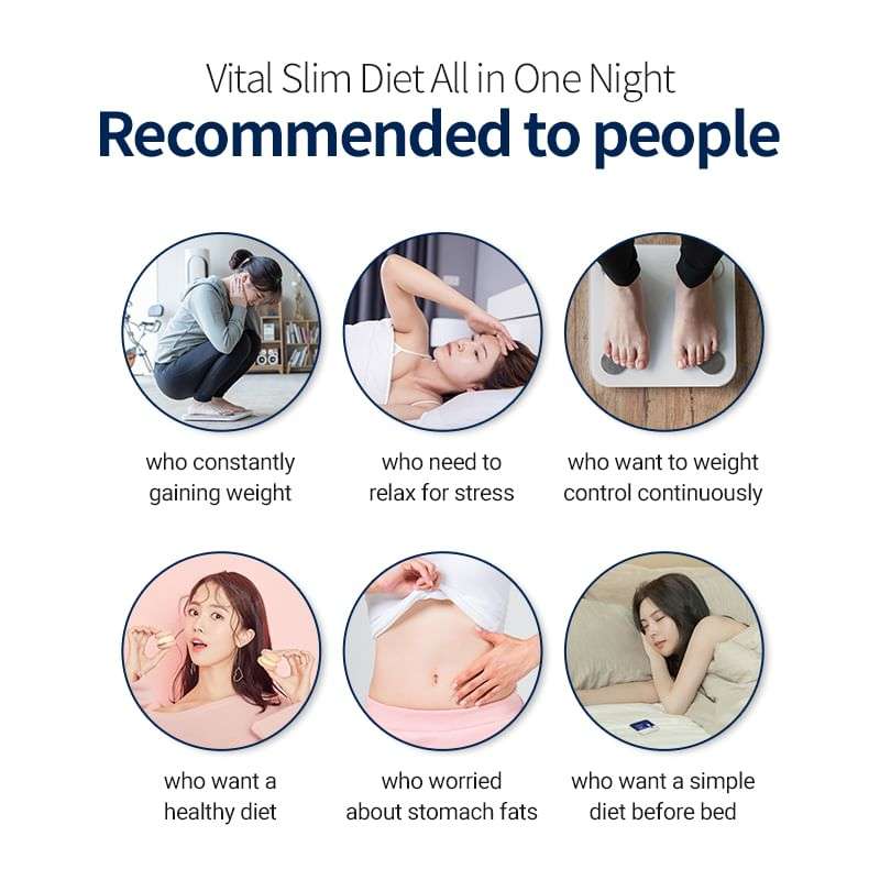 Vital Health Vital Slim Diet All In One Night 10 Packets