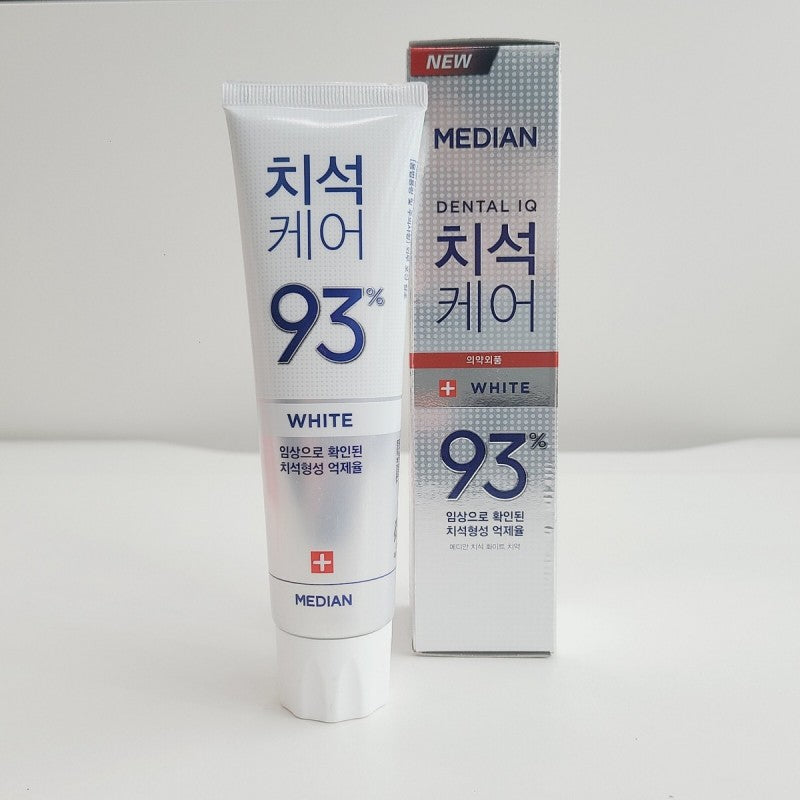 Median Dental IQ Tartar Care 93% Toothpaste White 120g