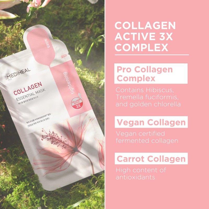 Mediheal Collagen Essential Mask 10pcs