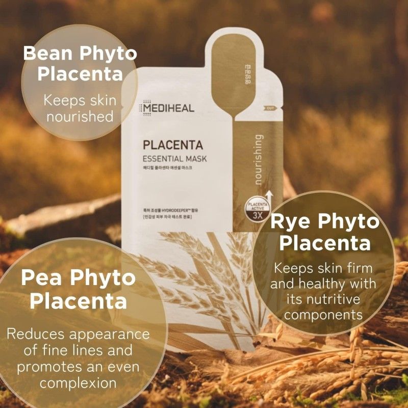 Mediheal Placenta Essential Mask 1pcs