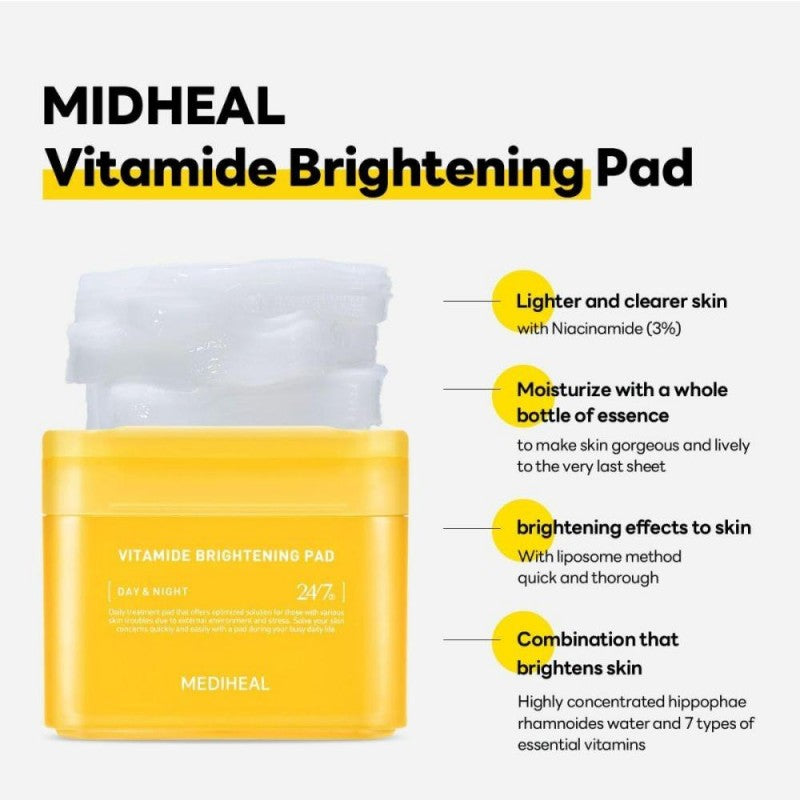 Mediheal Vitamide Brightening Pad 100sheet