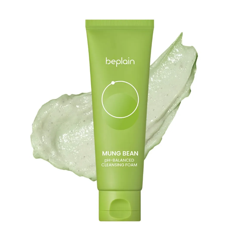 Beplain Mung Bean PH-Balanced Cleansing Foam 80ml