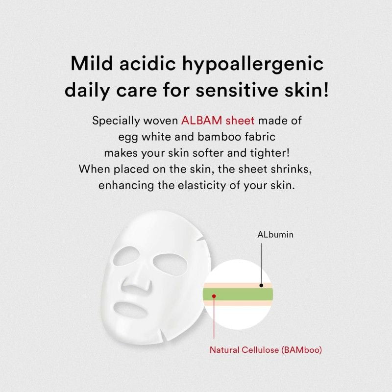 Abib Mild Acidic Ph Sheet Mask Heartleaf 1pcs