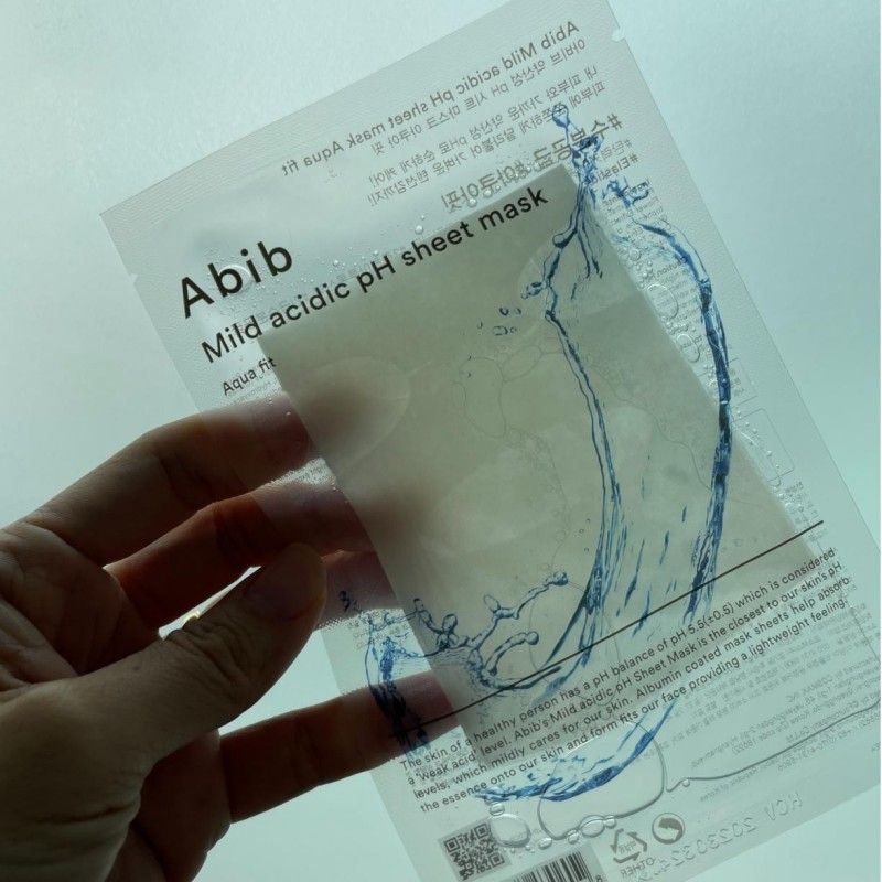 Abib Mild Acidic Ph Sheet Mask Heartleaf 1pcs