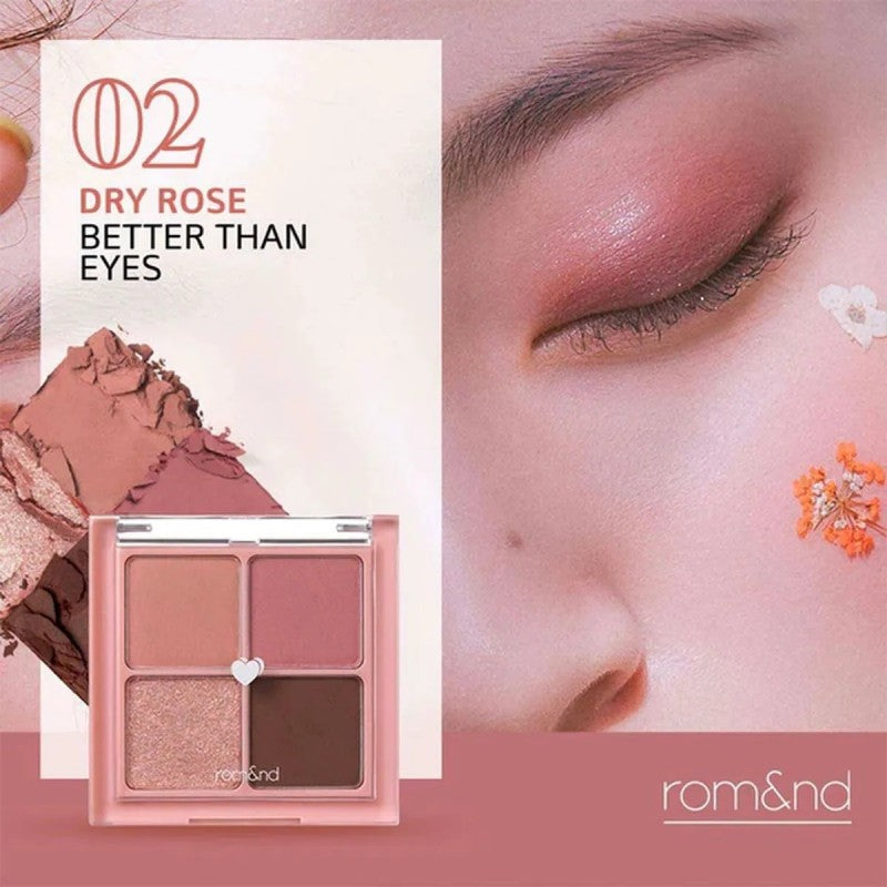 Rom&nd Better Than Eyes Shadow #02 Dry Rose 6.5g