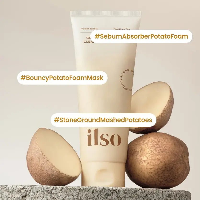 Ilso Grain Potato Pore Cleansing Pack Foam 150ml