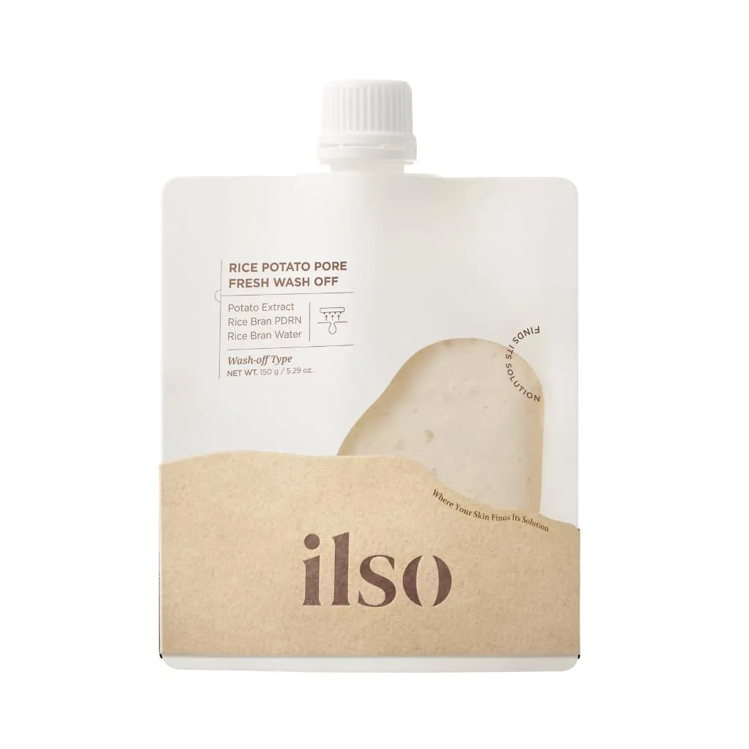 Ilso Rice Potato Pore Fresh Wash Off Mask 150g