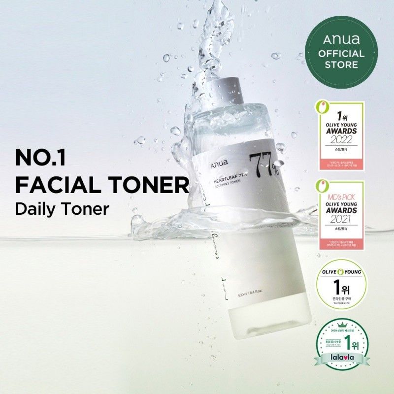 Anua Heartleaf 77% Soothing Toner 500ml