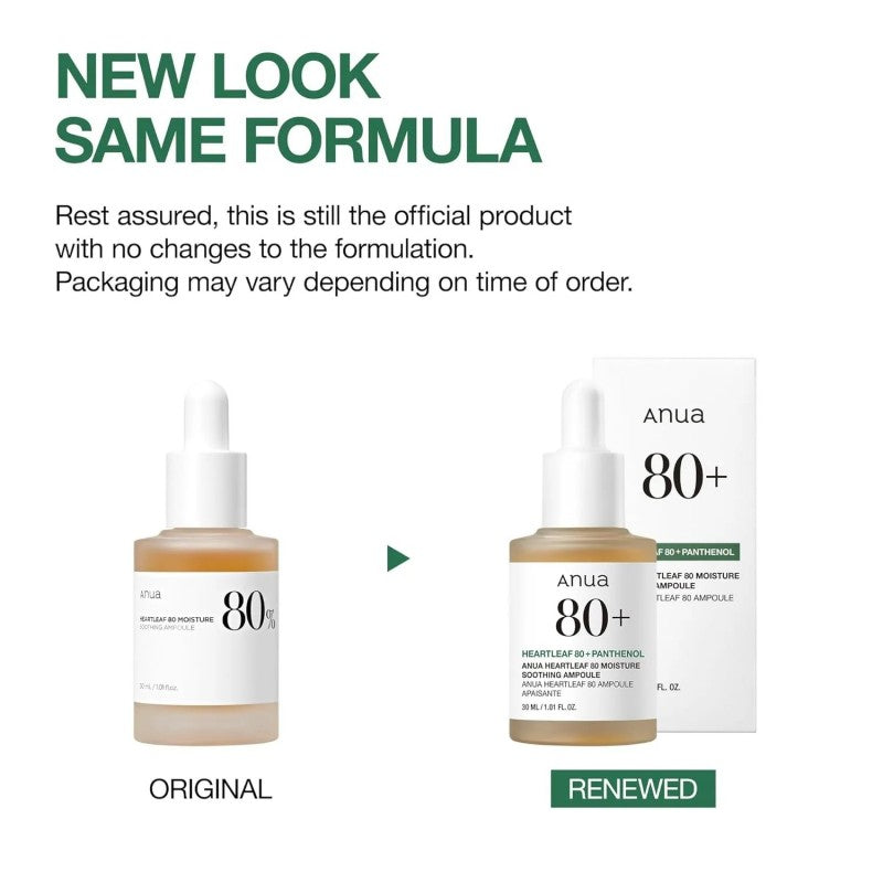 Anua Heartleaf 80% Soothing Ampoule 30ml