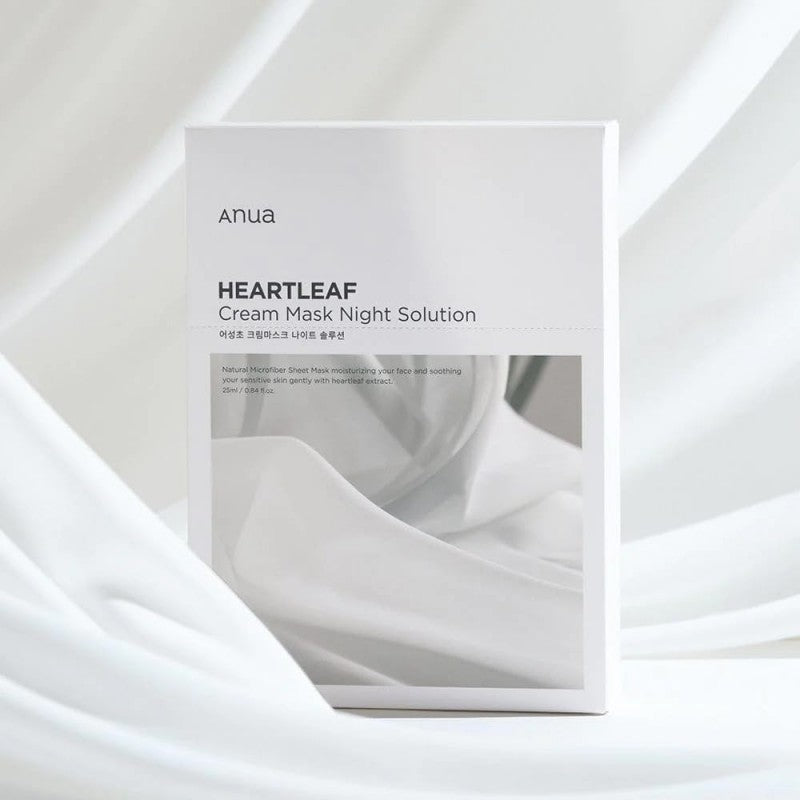 Anua Heartleaf Cream Mask Night Solution 1pcs