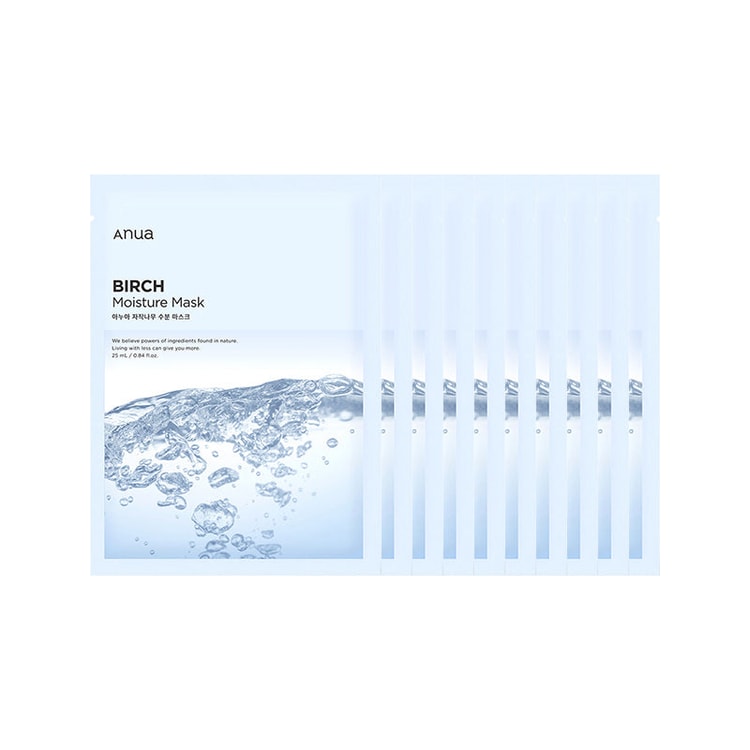 Anua Birch Moisture Sheet Mask 10pcs