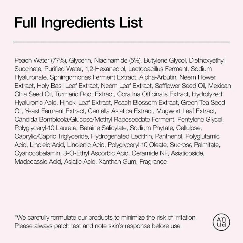 Anua Peach 70% Niacinamide Serum 30ml