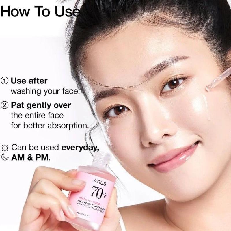 Anua Peach 70% Niacinamide Serum 30ml