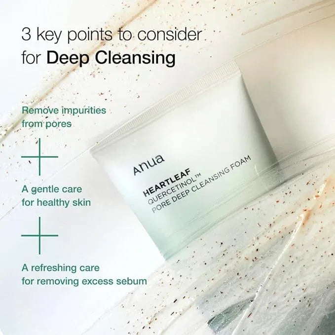 Anua Heartleaf Succinic Moisture Cleansing Foam 150ml