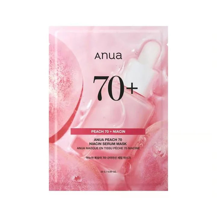 Anua Peach 70+ Niacin Serum Mask 1pcs