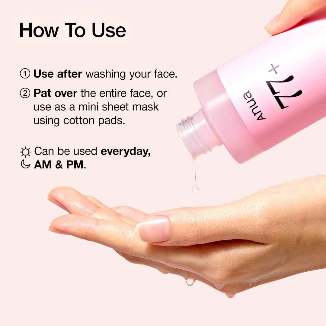 Anua Peach 77% Niacin Essence Toner 250ml