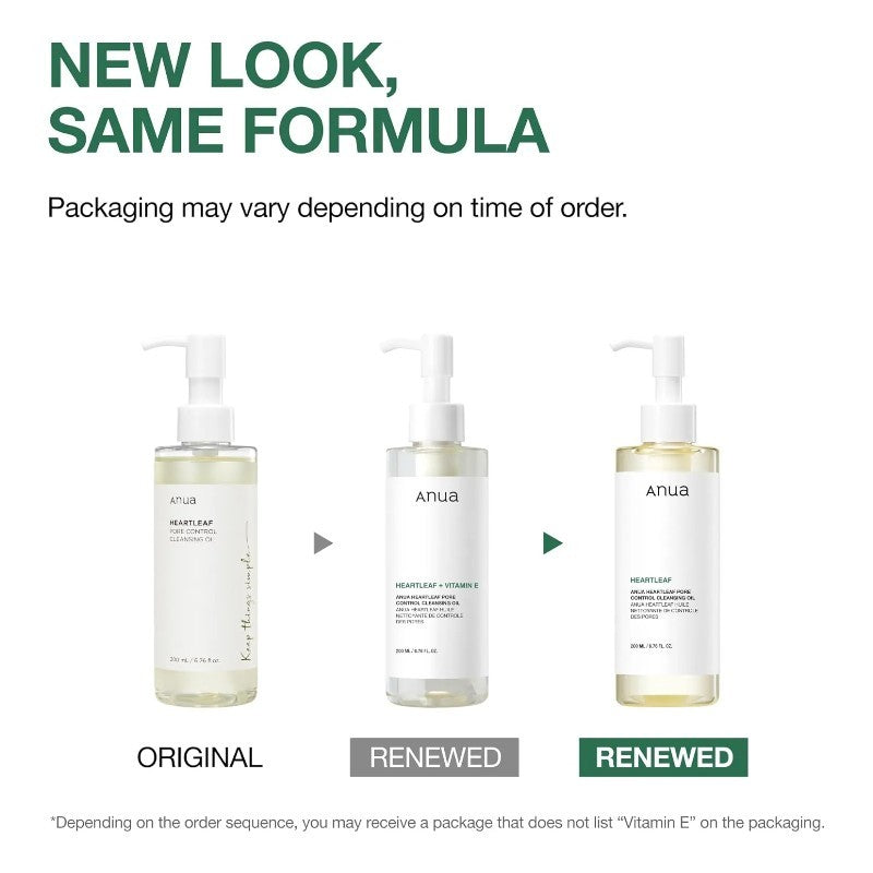 Anua Heartleaf Pore Control Cleansing Oil Mild 200ml