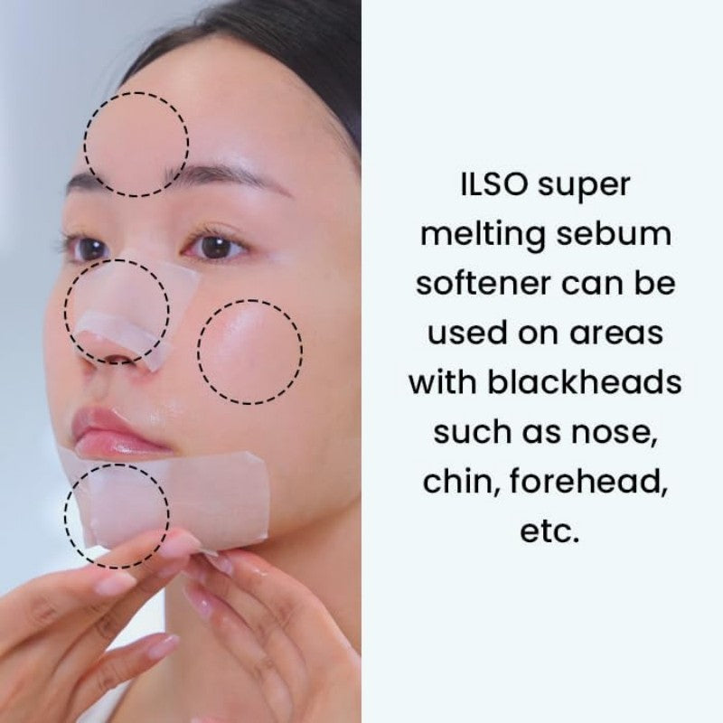 Ilso Super Melting Sebum Softener Pore Cleansing Solution 150ml + Cotton Pad 40pcs