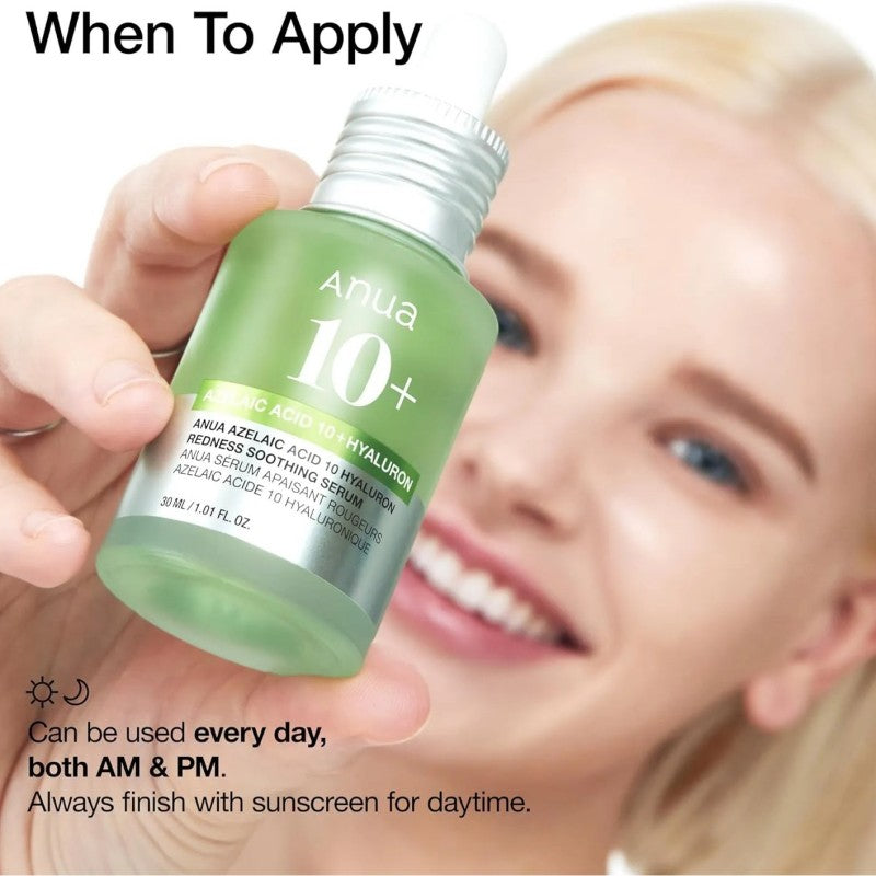 Anua Azelaic Acid 10 Hyaluron Redness Soothing Serum 30ml