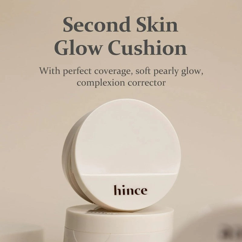 Hince Second Skin Glow Cushion #17 Prorcelain 12g
