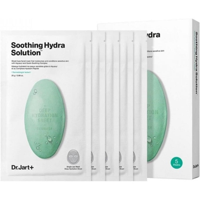 Dr.Jart+ Dermask Water Jet Soothing Hydra Solution Facial Mask 5pcs