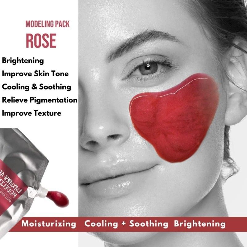 Dermabell Rose Luxury Aesthetic Gel Modeling Face Mask