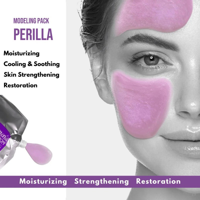 Dermabell Royal Perilla Hydrating Jelly Mask Purple