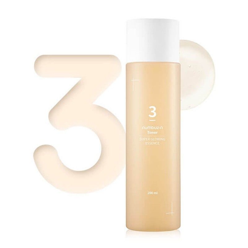 Numbuzin No. 3 Super Glowing Essence Toner 200ml