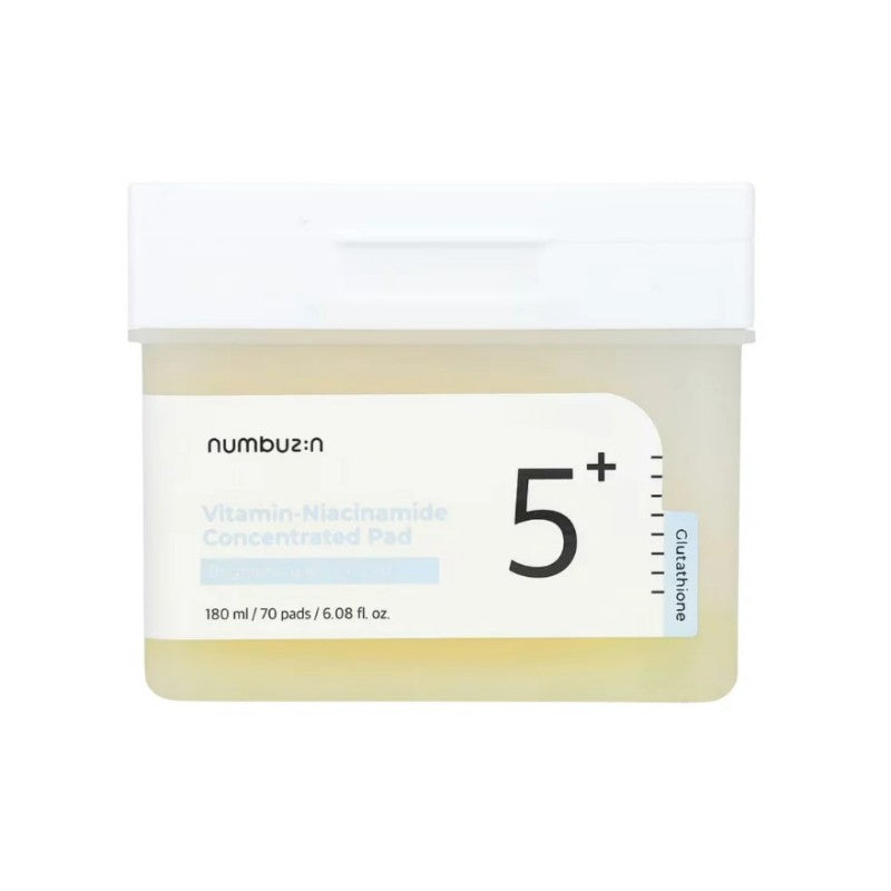 Numbuzin No.5 Vitamin-Niacinamide Concentrated Toner Pad 70pcs