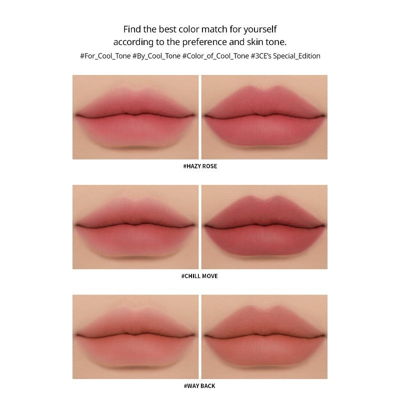 3CE Soft Matte Lipstick #Chill Move