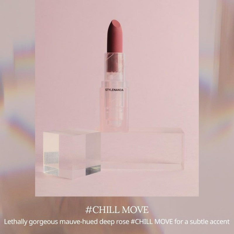 3CE Soft Matte Lipstick #Chill Move