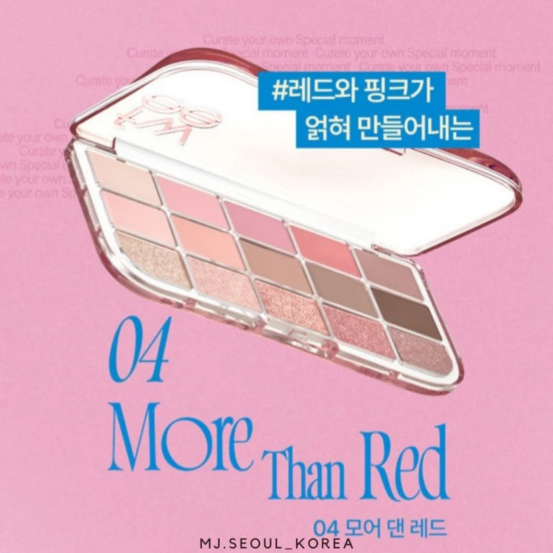 Fwee More Mood Eyeshadow Palette #04 More Than Red