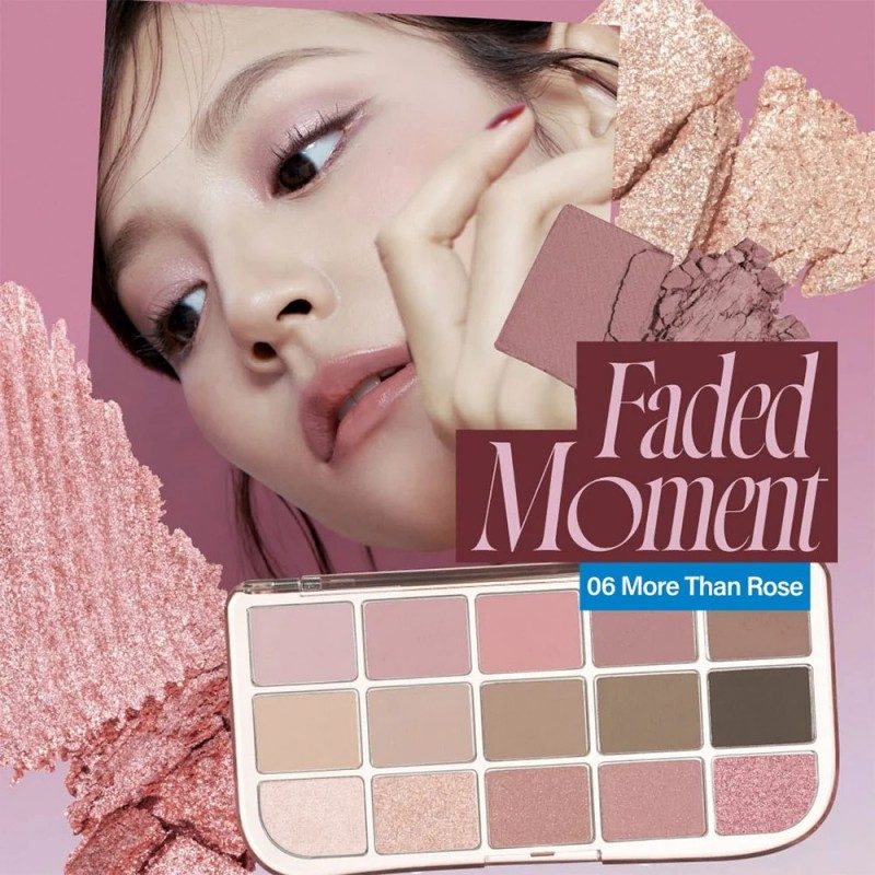 Fwee More Mood Eyeshadow Palette #06 More Than Rose