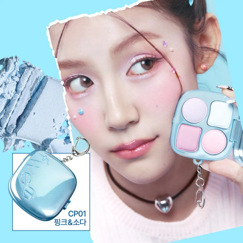 Fwee Pocket Cheek Blush Palette #CP01 Pink & Soda 9.6g