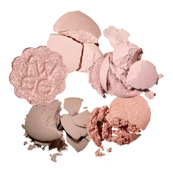 Fwee Pocket Eyeshadow Palette #EP02 Yogurt Peach 6.6g