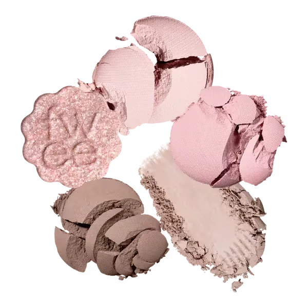 Fwee Pocket Eyeshadow Palette #EP03 Strawberry Whip 6.6g