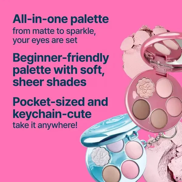 Fwee Pocket Eyeshadow Palette #EP02 Yogurt Peach 6.6g