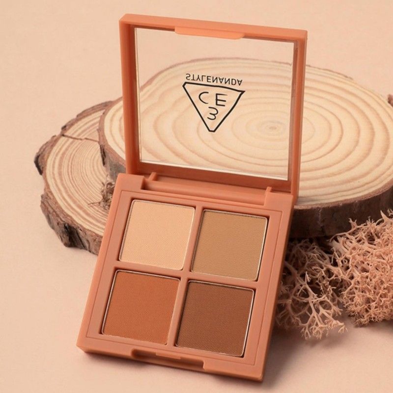 3CE Mini Multi Eye Color Palette #Brown Rum