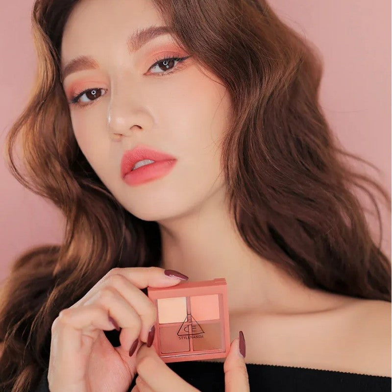 3CE Mini Multi Eye Color Palette #Rose Latte
