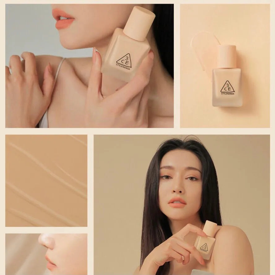 3CE Stylenanda Velvet Fit Foundation Fair 30g