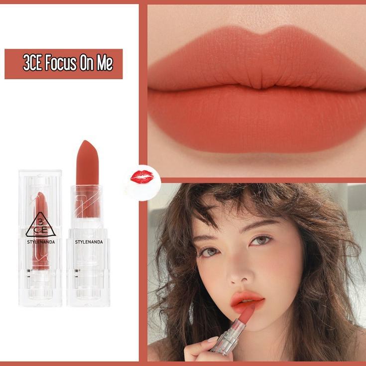 3CE Soft Matte Lipstick #Focus On Me