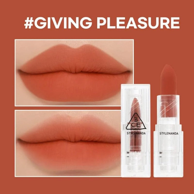3CE Soft Matte Lipstick #Giving Pleasure