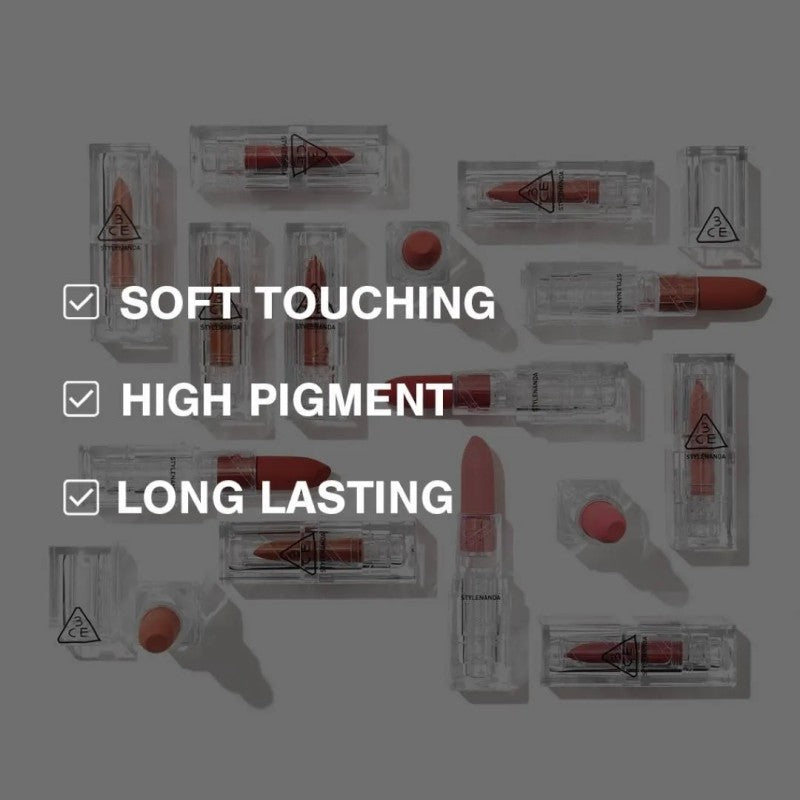 3CE Soft Matte Lipstick #Giving Pleasure
